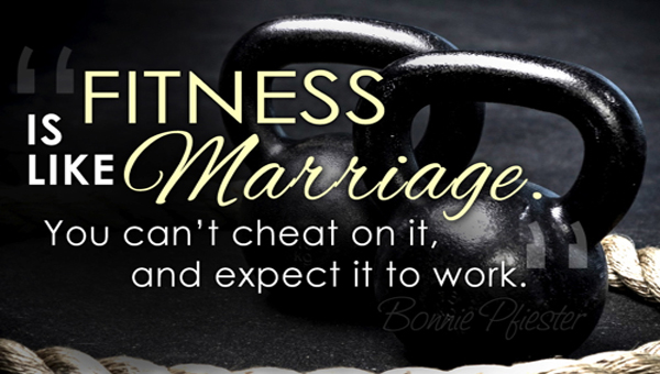 Fitness Is Like Marriage