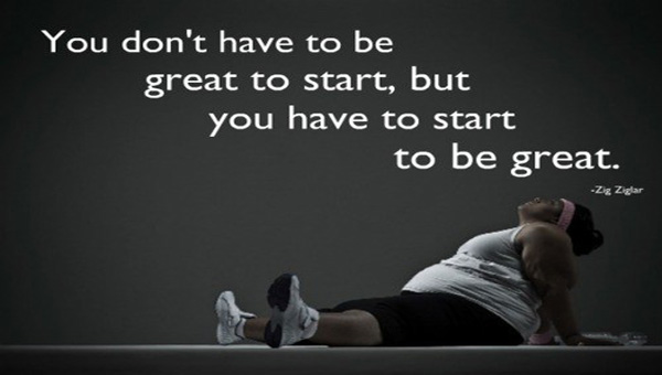 You Don't Have To Be Great To Start