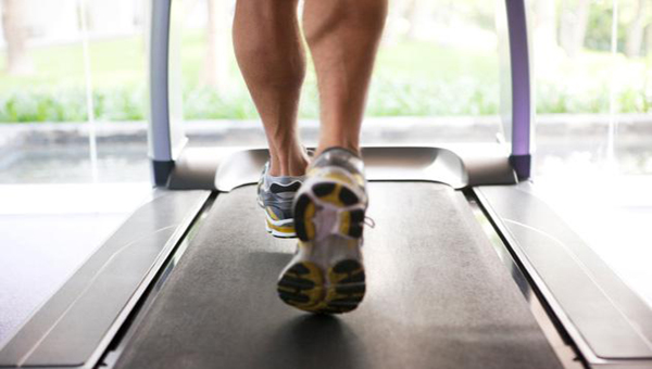 Running On A Treadmill