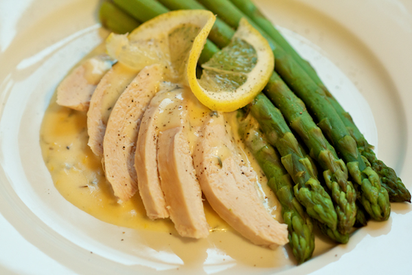 chicken and asparagus